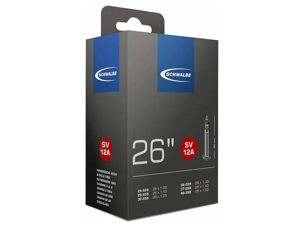 Schwalbe bnb SV12A 26 x 1.00 - 1,50 fv 40mm Zwart - Afbeelding 4