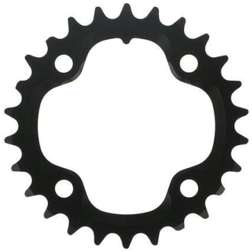 Sram kettingwiel blad 26tands steek 80 s1 zwart 2x Blast Black