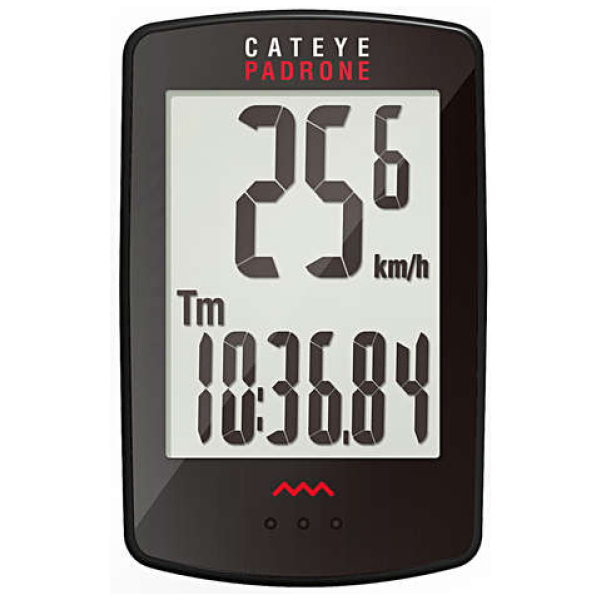 Cateye COMPUTER CAT PADRONE PA100W ZW Zwart