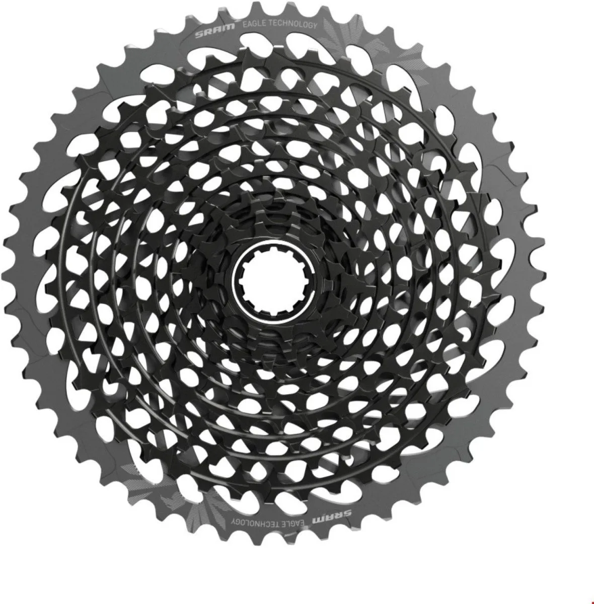 Sram xg-1295 cassette 12 speed 10-50 tands x01 eag Zilver