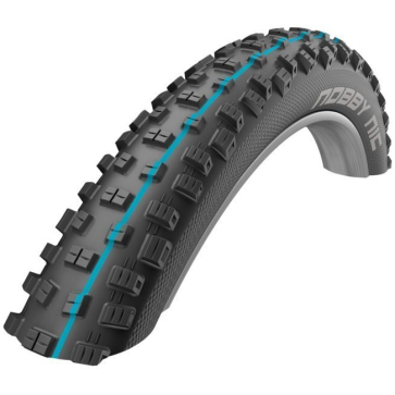 Schwalbe btb Nobby Nic Evo SuperTrail 29 x 2.60 zw Black