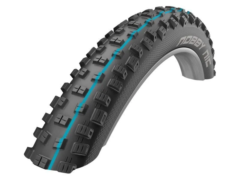 Schwalbe btb Nobby Nic Evo SuperTrail 29 x 2.60 zw Zwart - Afbeelding 4