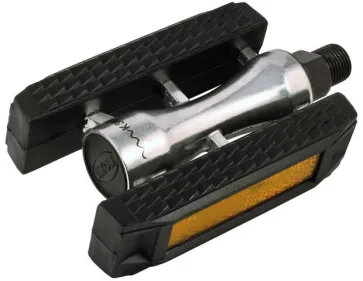 on pedalen 868 alu krt Zwart/Zilver