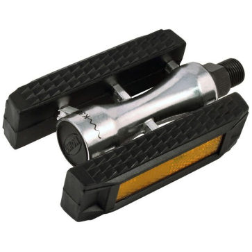 on pedalen 868 alu krt Zwart/Zilver