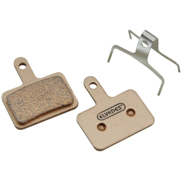 Elvedes schijfremblok Shimano 525 sintered (p/set) Goud