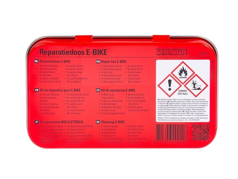 Simson rep ds E-bike Wit