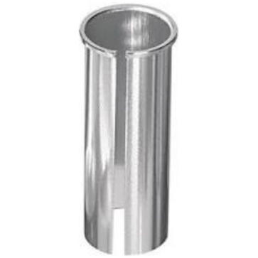 Merkloos Zadelpenvulbus 27.2-31.6 alu ZILVER