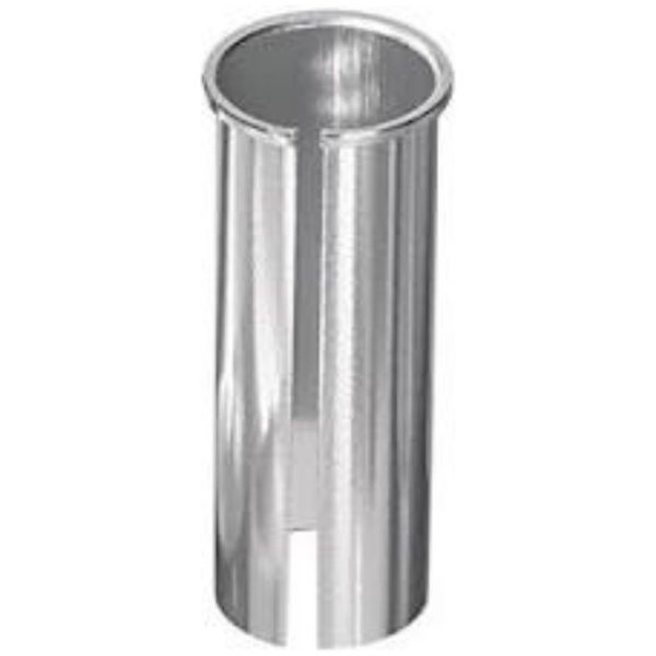 Merkloos Zadelpenvulbus 27.2-31.6 alu ZILVER
