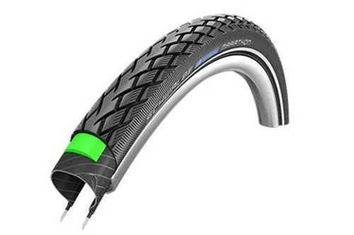 Schwalbe btb Marathon G-Guard 26 x 1 3/8 zw refl Zwart - Afbeelding 4