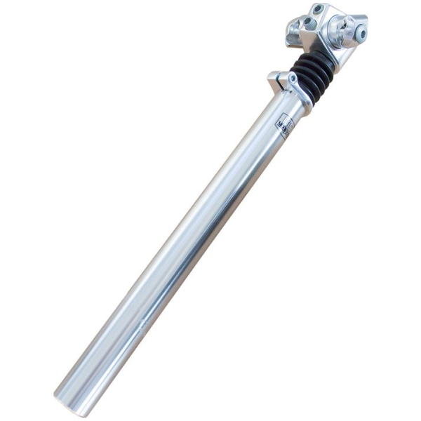 Merkloos Zadelpen verend ATB 27.2x300 zi Zilver
