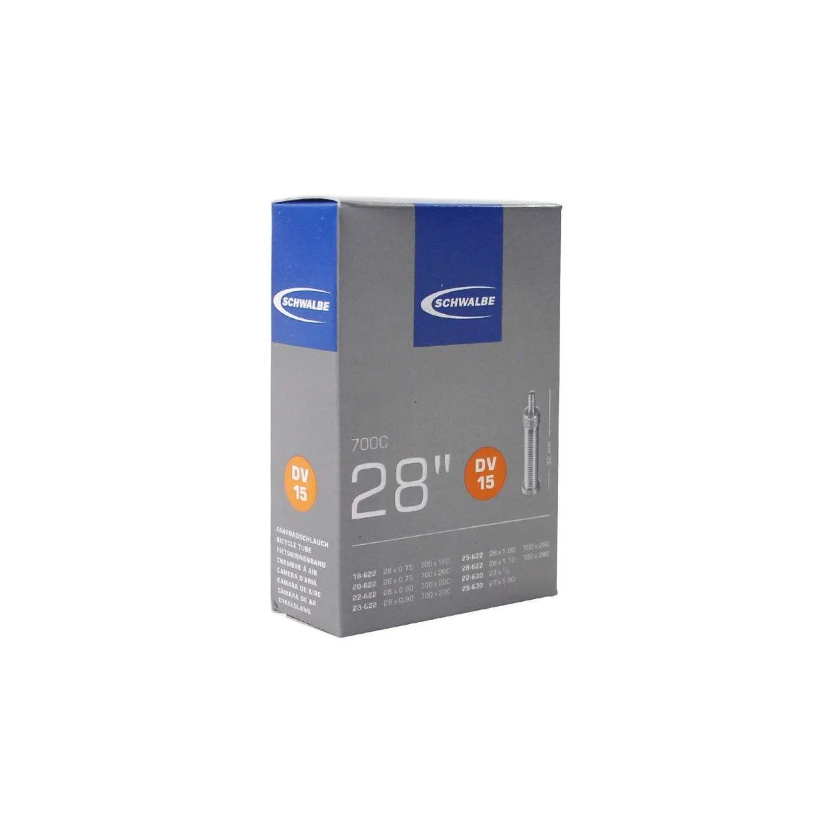 Schwalbe bnb DV15 28 x 0.75 - 1.10 hv 40mm Zwart - Afbeelding 5