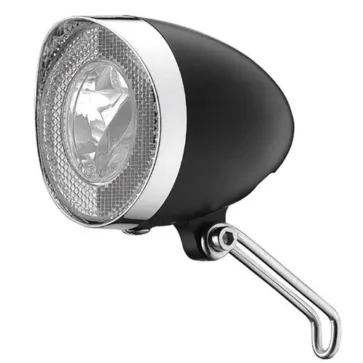 on koplamp UN-4925 Retro aan/uit dynamo zwart