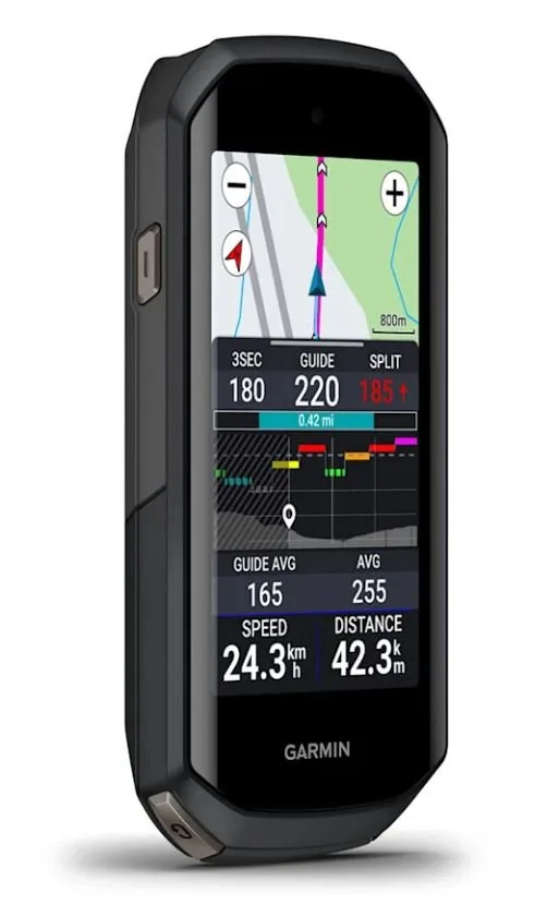 Garmin Edge 1050 GPS fietscomputer, incl. Aero stuurhouder Zwart - Afbeelding 3