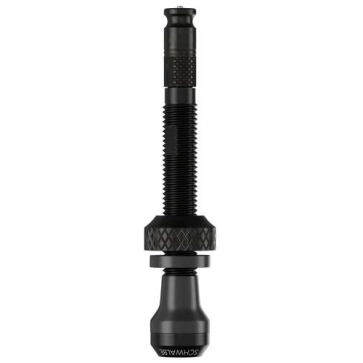Schwalbe VENTIEL SC SCV TL 80MM ZW SET A 2 Zwart