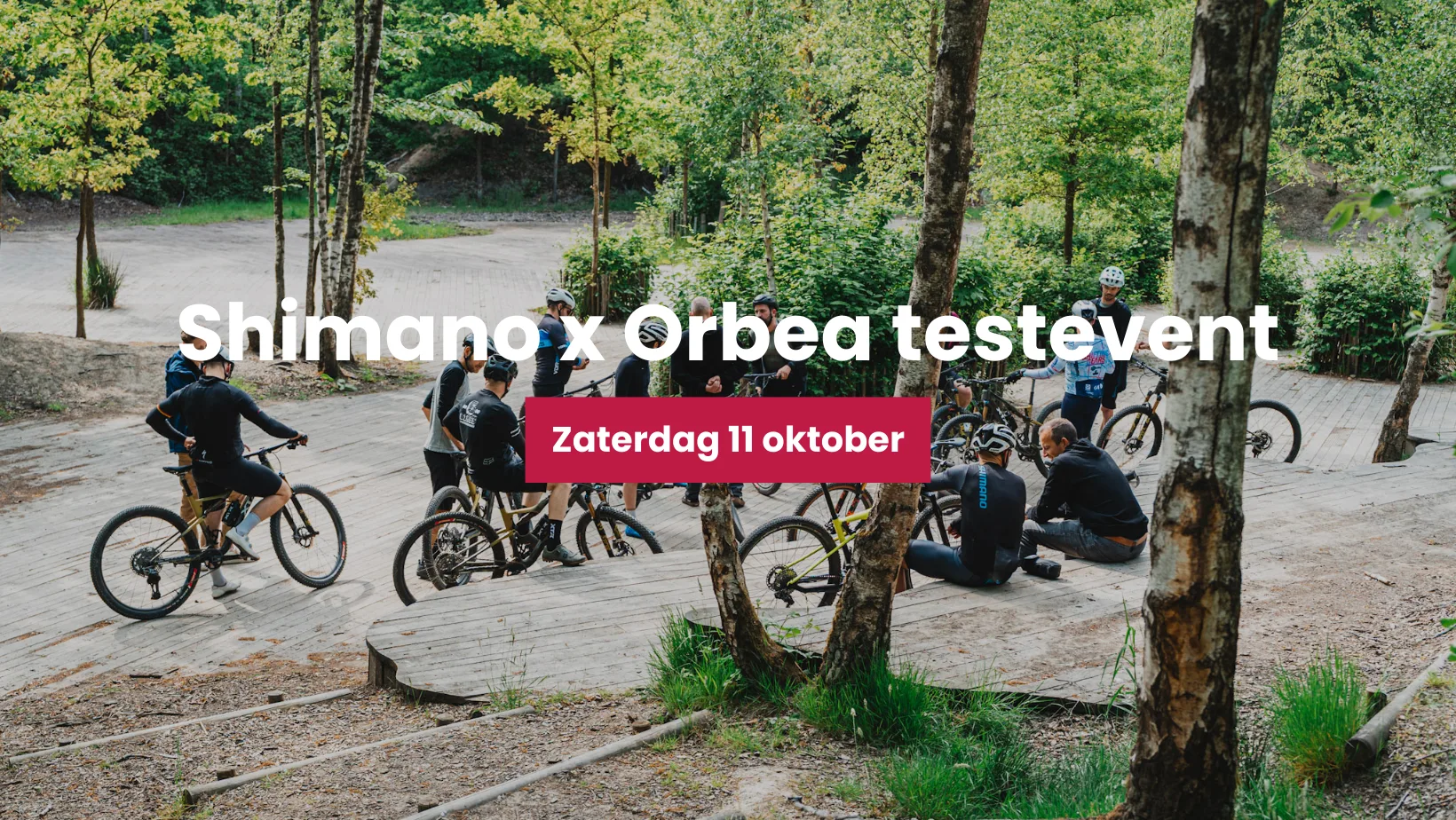 Shimano X Orbea testevent: ben jij erbij op zaterdag 11 oktober 2025?