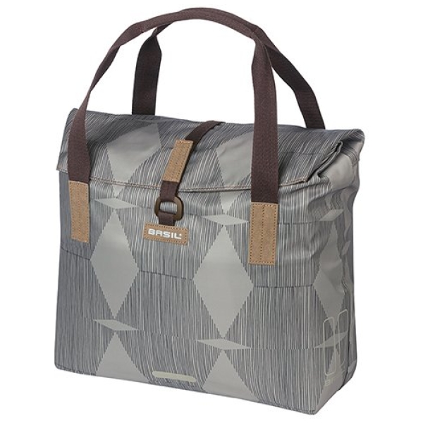 Basil shoppertas Elegance chateau 20-26L TAUPE