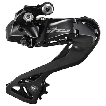 Shimano Achterderailleur 105 Di2 R7150 12-speed direct-mount Zwart