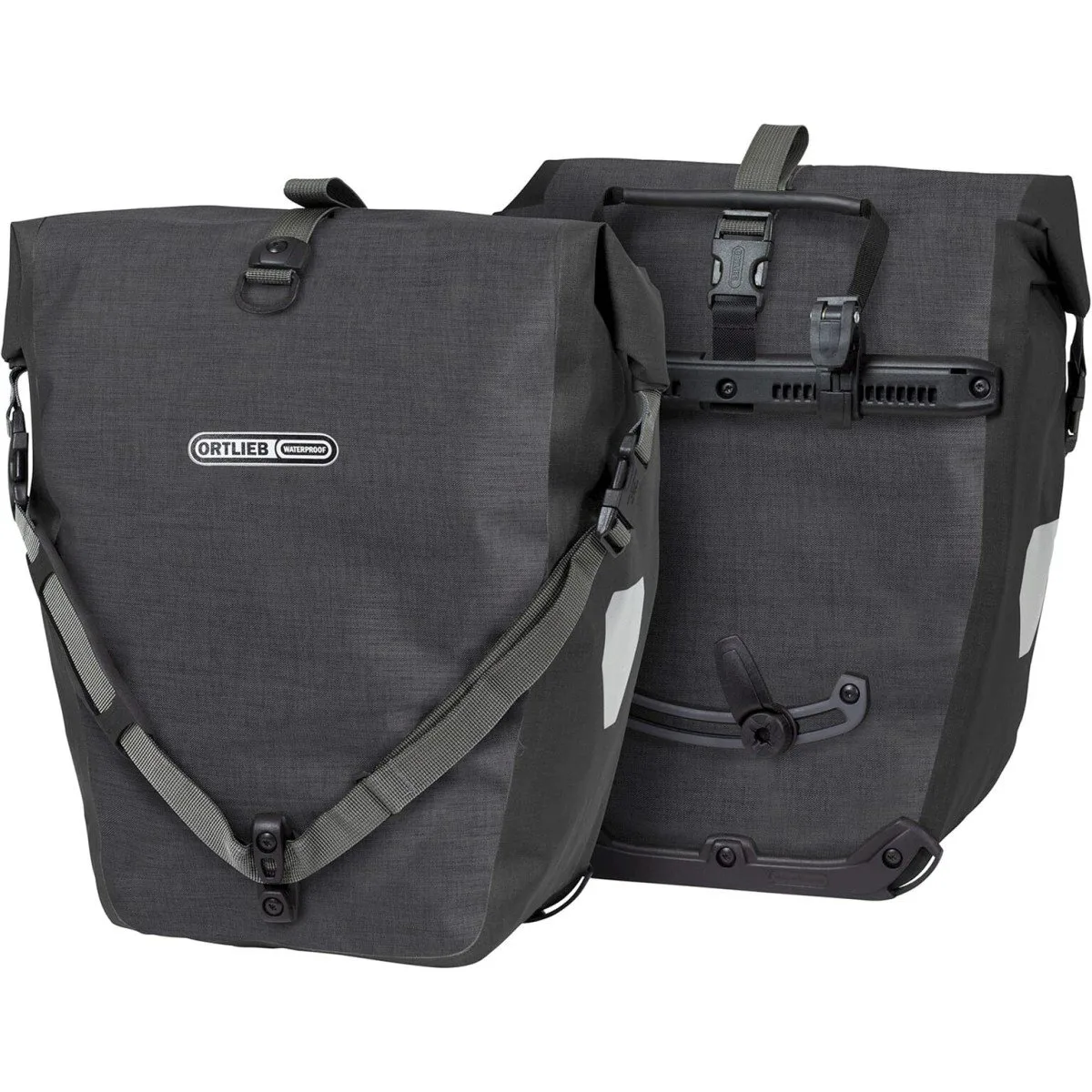 Ortlieb Back-Roller Plus QL2.1 granite/black Donkergrijs