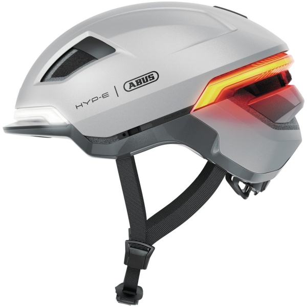 Abus smart helm Hyp-E Gleam Silver
