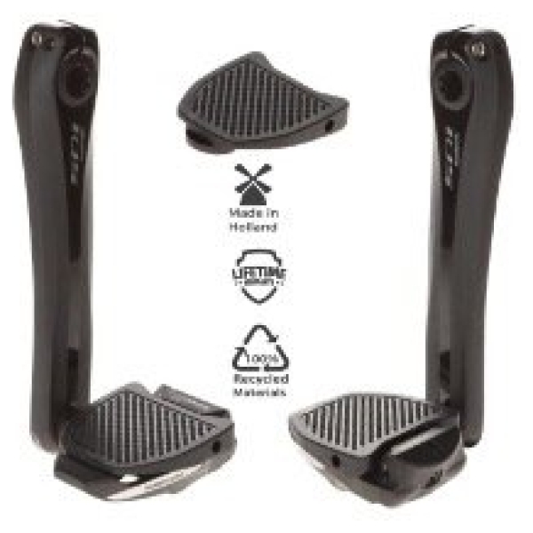 Pedal Plate Set 2.0 Shimano SPD-SL Zwart Compatible - Afbeelding 3