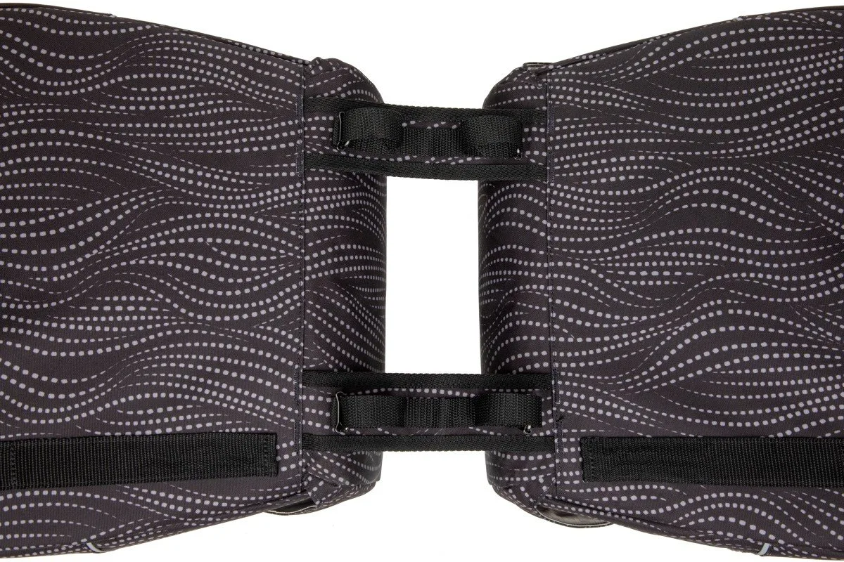 New Looxs fietstas dubbel Joli 37L Alma Black