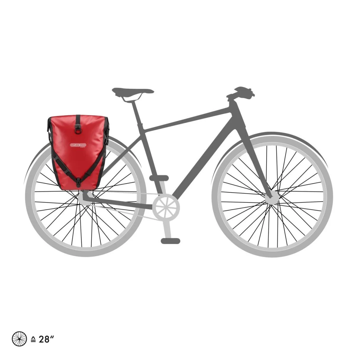 Ortlieb Back-Roller QL2.1 red/black Rood - Afbeelding 4