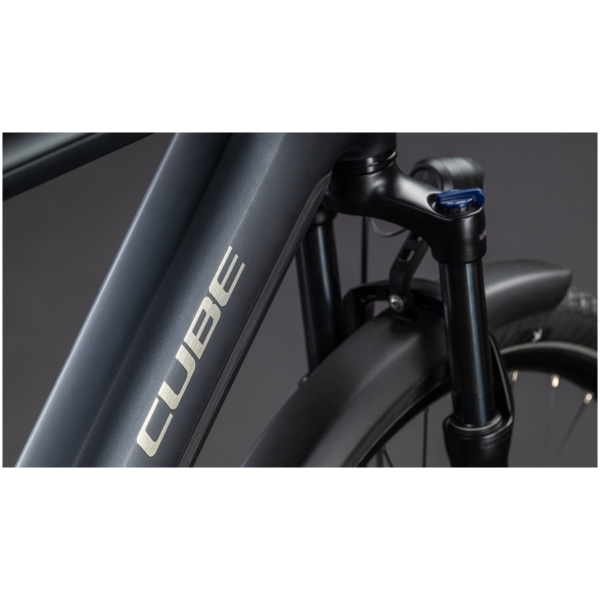 Cube TOURING HYBRID ONE 600 COAL/CHROME RD9 - Afbeelding 3