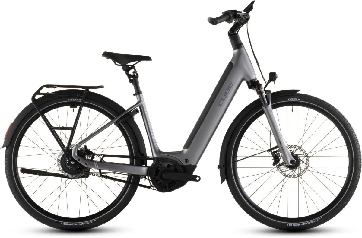 Cube SUPREME HYBRID DELUXE PRO 600 QUICKSILVER/GREY N0 - Afbeelding 4