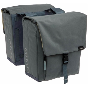 New Looxs dubbele tas Tulum 32l rPET grijs/groen Grey Green