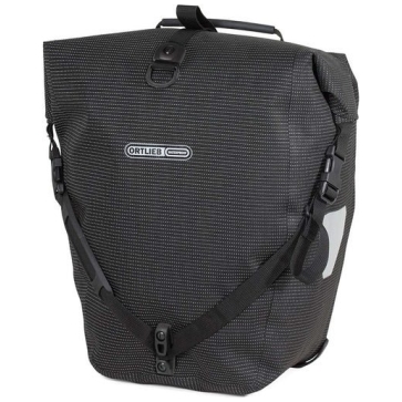 Ortlieb Tas backroller hivis single f5505 reflective Black