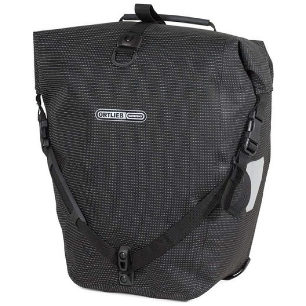 Ortlieb Tas backroller hivis single f5505 reflective Black - Afbeelding 3