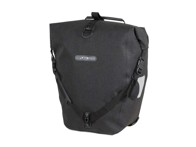 Ortlieb Tas backroller hivis single f5505 reflective Zwart - Afbeelding 3