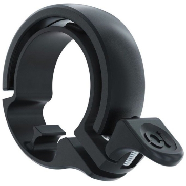 Knog Oi Classic Large fietsbel Mat 31.8mm Zwart