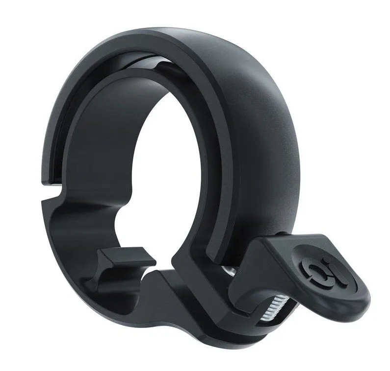 Knog Oi Classic Large fietsbel Mat 31.8mm Zwart