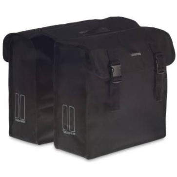 Basil fietstas dubbel Mara XL Zwart