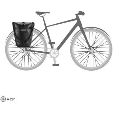 Ortlieb Back-Roller Free Single QL2.1 20 L Zwart