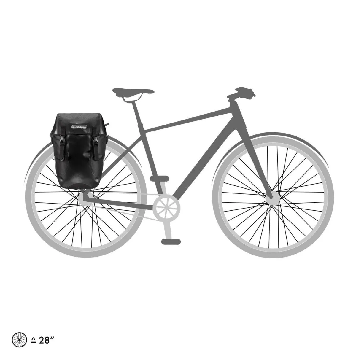 Ortlieb Bike-Packer Classic QL2.1 40 L Zwart