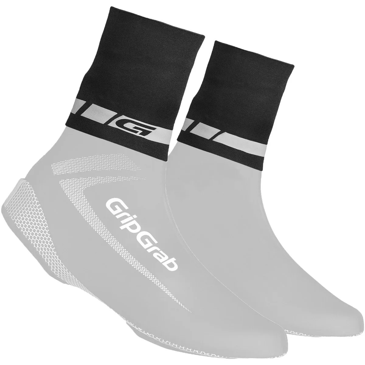 Gripgrab CyclinGaiter Rainy Weather Ankle Cuff (S/M) Black - Afbeelding 3