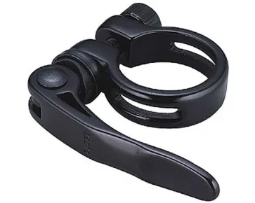Marwi Zadelpenklem met snelspanner 31.8 zwart