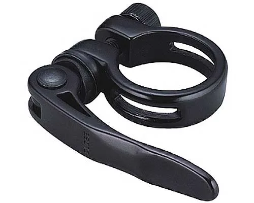 Marwi Zadelpenklem met snelspanner 31.8 zwart