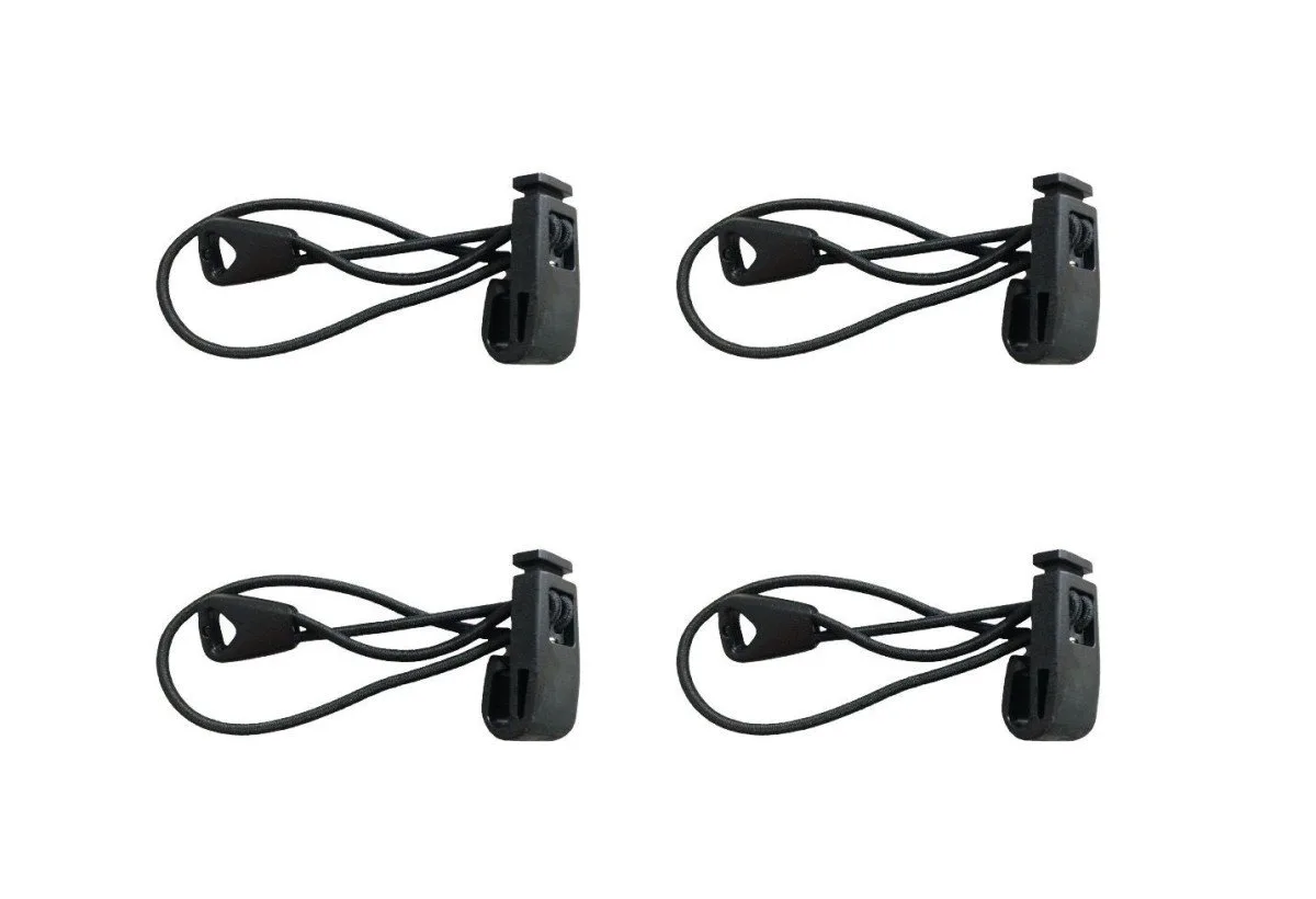 Ortlieb Clip fixing (4stuks) f1420 safe-it ultimate Zwart
