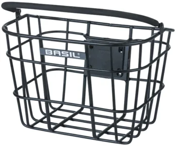 Basil mand Bremen alu mat Black