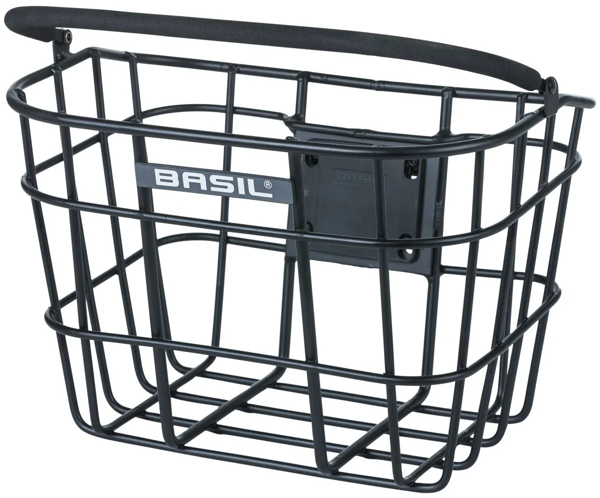 Basil mand Bremen alu mat Black