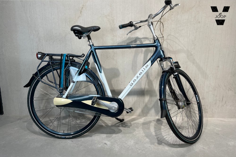 Gazelle Montreux Ltd. Edition stadsfiets T8 premiu Blauw Wit