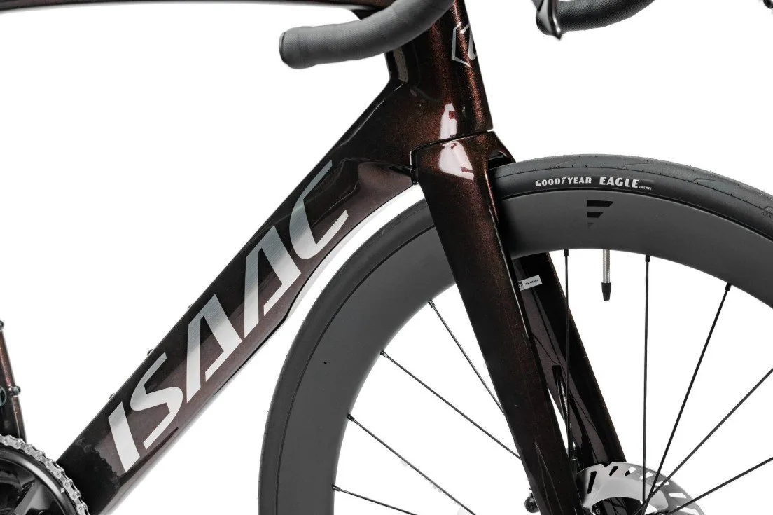 Isaac MESON R1850 Di2 52-36 FIVE RD RUBY RED - Afbeelding 3