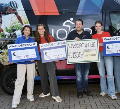 Goede Doelen Tocht 2026 levert prachtig bedrag van € 8.750 op! 🚴❤️