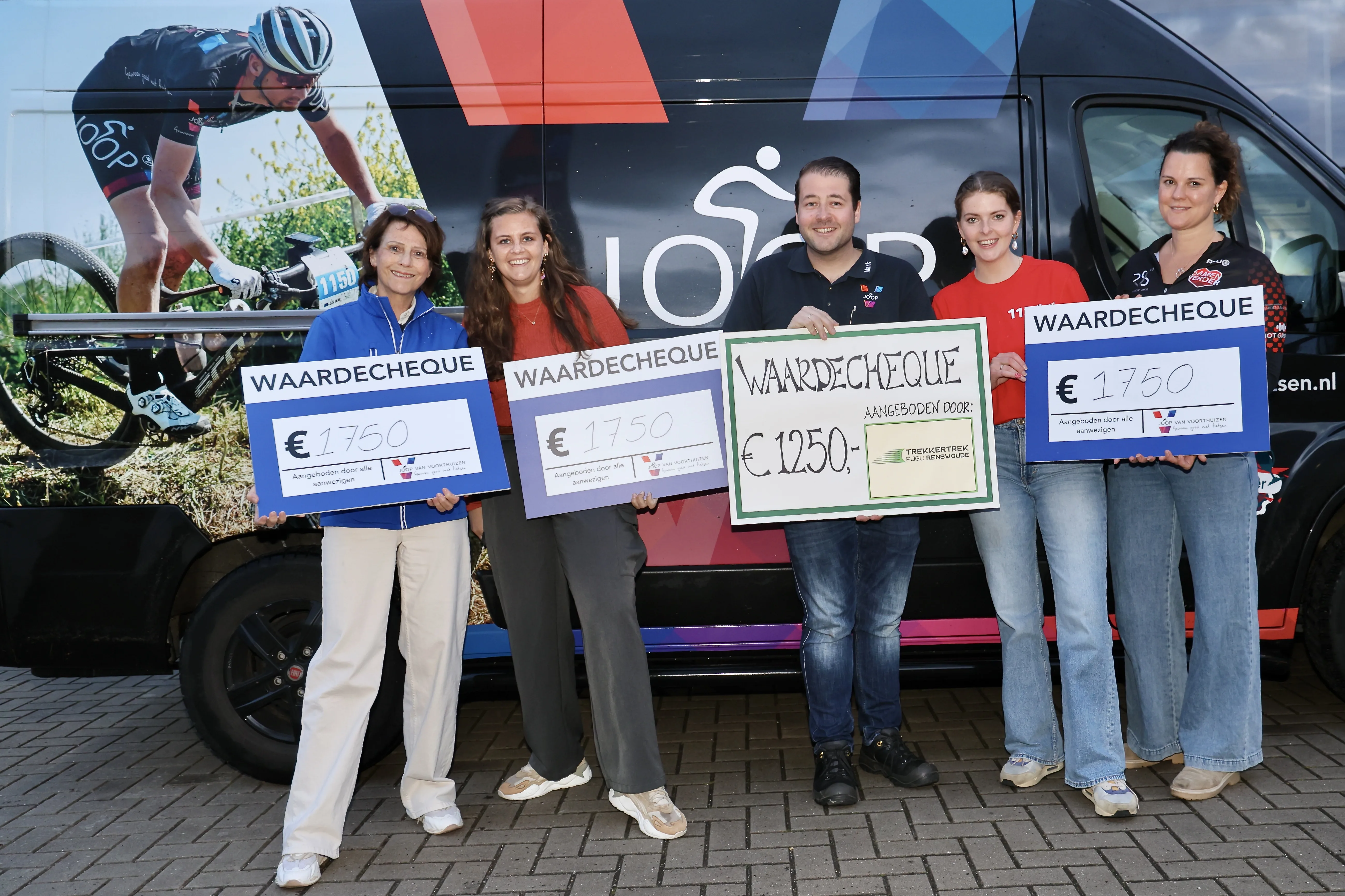 Goede Doelen Tocht 2026 levert prachtig bedrag van € 8.750 op! 🚴❤️