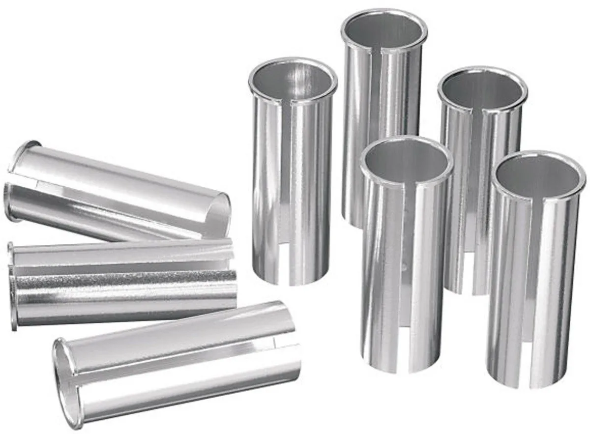 Merkloos Zadelpenvulbus 27.2-31.6 alu ZILVER - Afbeelding 3