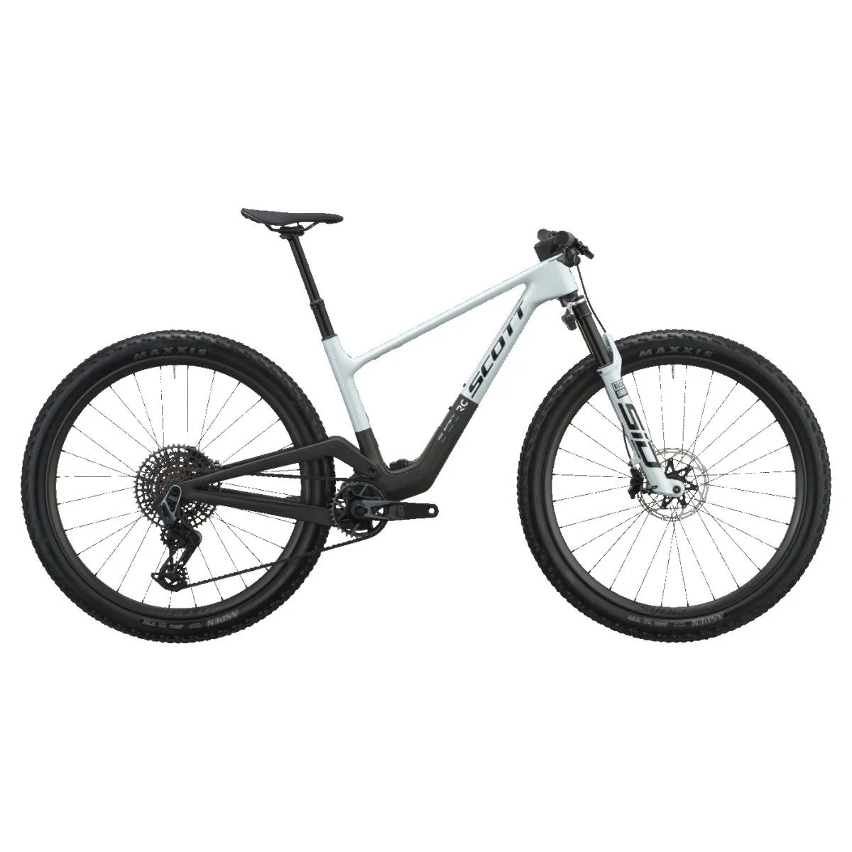 Scott Spark RC World Cup Cumulus White / Carbon Black