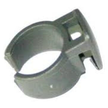 Hesling montageclip 20mm kunststof rand werk Grijs